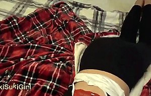 Asian takes huge facial after pov facefuck