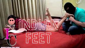 Passionate Indian Feet Licking