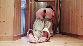 Boy having anal pleasure