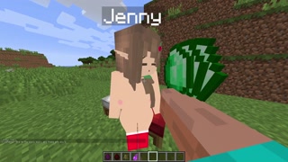 Minecraft Jenny Elf gameplay xhatihentai