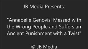 Annabelle Genovisi Punished in a Neck to Feet Hogtie - HD