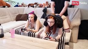 ”MyDirtyHobby - Ginger Cuttie FinaFoxy Loves When Her Stepbrother Gets To Fuck Her In Front Of Her F - Free Porn Video”