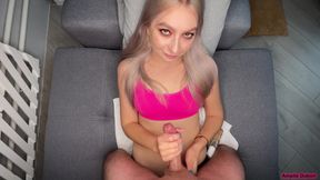 Girl Finally Helps Me Cum - Cumshot