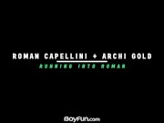 Hung Roman Capellini Bareback Fucks Archi Gold - Boyfun