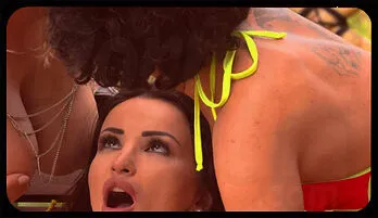 Bikini Threesome Outdoors: Candy Alexa, Stacy Bloom & Alyssia Kent Trending video