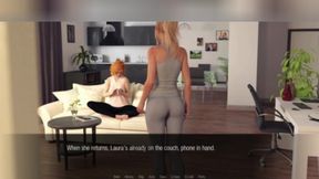 Jessica's Blush-Prone Stepsis. 3D porn cartoon sex