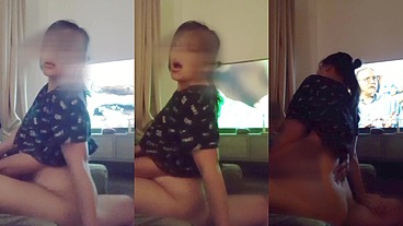 Filipina Reached Orgasm Twice On Top Role Playing