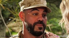 Shemale girlfriend gets soldier husband home
