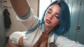 i turned into an insatiable nympho for paid subscriptions, begging a stranger to rip my dripping slit raw [ai]