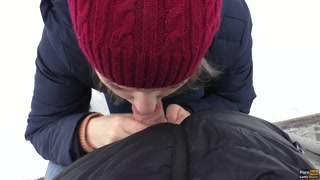 Public Blowjob in Winter Park - Letty Black