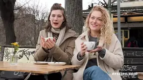 German amateurs enjoy hot lesbian rendezvous