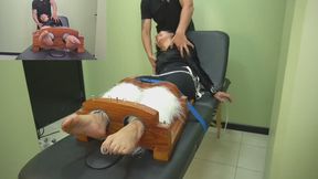 Our new model Kassandra is way too ticklish (multicamera Body-Feet)