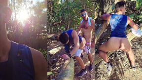 resolvi engravidar minha puta no mato