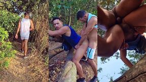 resolvi engravidar minha puta no mato