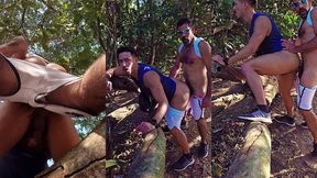 resolvi engravidar minha puta no mato