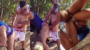 resolvi engravidar minha puta no mato