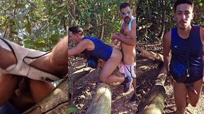 resolvi engravidar minha puta no mato