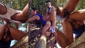 resolvi engravidar minha puta no mato