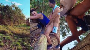 resolvi engravidar minha puta no mato