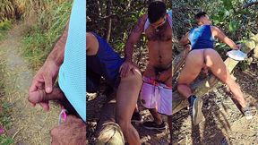 resolvi engravidar minha puta no mato