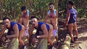 resolvi engravidar minha puta no mato