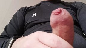 I play on my cock