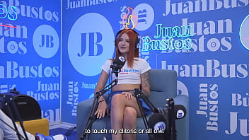 Megan Russo small redhead rides cock and vibrating machine in porn casting - Juan Bustos Podcast