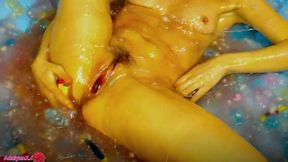 adalynnx - slime pool and gummy snakes 2