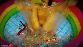 adalynnx - slime pool and gummy snakes 2