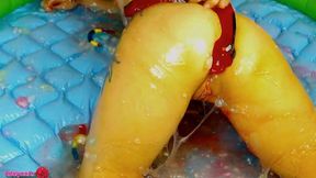 adalynnx - slime pool and gummy snakes 2