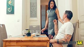 Small-titted Brunette Is Professionally Cheating On Her Bf In The Next Room 17 Min