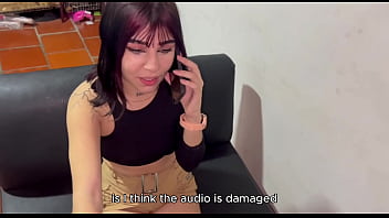 She fucks the technician so he fixes her computer sooner because she doesn&#039_t have the money to repair it - POV - 18 years old.
