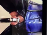 Latex Sissy Chastity Fucked