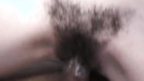 ”Nanny is lustful after work so she rides the boss”