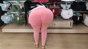 Got hard at the shopping mall watching a random girl's butt.