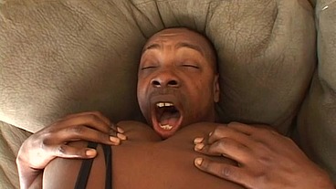 Ebony Beauty Cherokee Gets Her Pussy Pounded With Black Cock