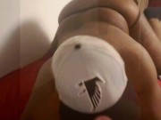 Gapping JOCK HOLE On Display In JOCKSTRAP