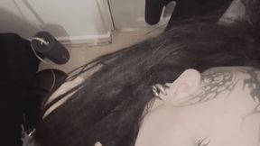 Watch femboy choking with this tasty BBC