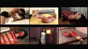 'Innocent Starlets Wrapped Up Tight' - Full SIX Scenes