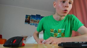 Excited Twink Evgeny Cum 3 Times This Day!
