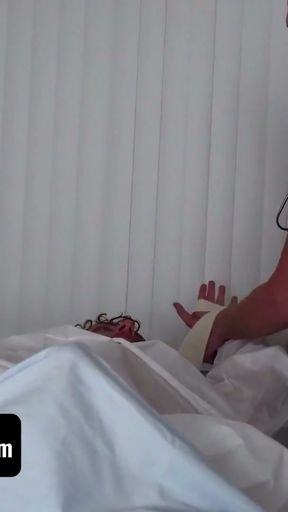 Brody's Bulge And Jack's Boner  - A Hospital Encounter That Gets Out Of Hand   Clip 1