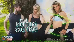 GROOBYGIRLS - Nikki Vicious Sex Moment In The Morning
