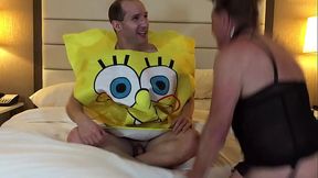 Spongebob Fucks a Hot Crossdresser