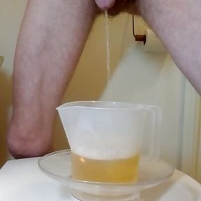 Weighing My Piss, 733 grams