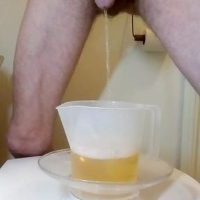 Weighing My Piss, 733 grams