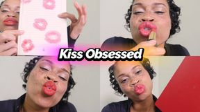 Kiss Obsessed- Ebony Femdom Goddess Rosie Reed Lipstick Fetish Kiss Worship- standard definition