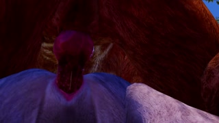 Furry yiff footjob | Love wild life