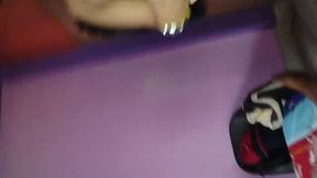 Indian couple fun at home