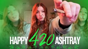 Human Ashtray