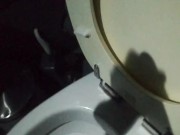 Those people in the after club just made me so frustrated. Ruined orgasm in shadow plays in toilet
